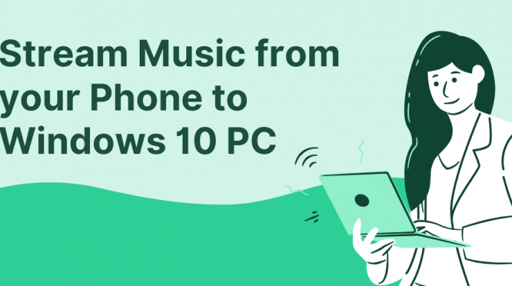 How to stream music from phone to PC using Bluetooth
