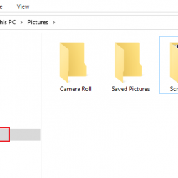 Save screenshots automatically in Windows 10